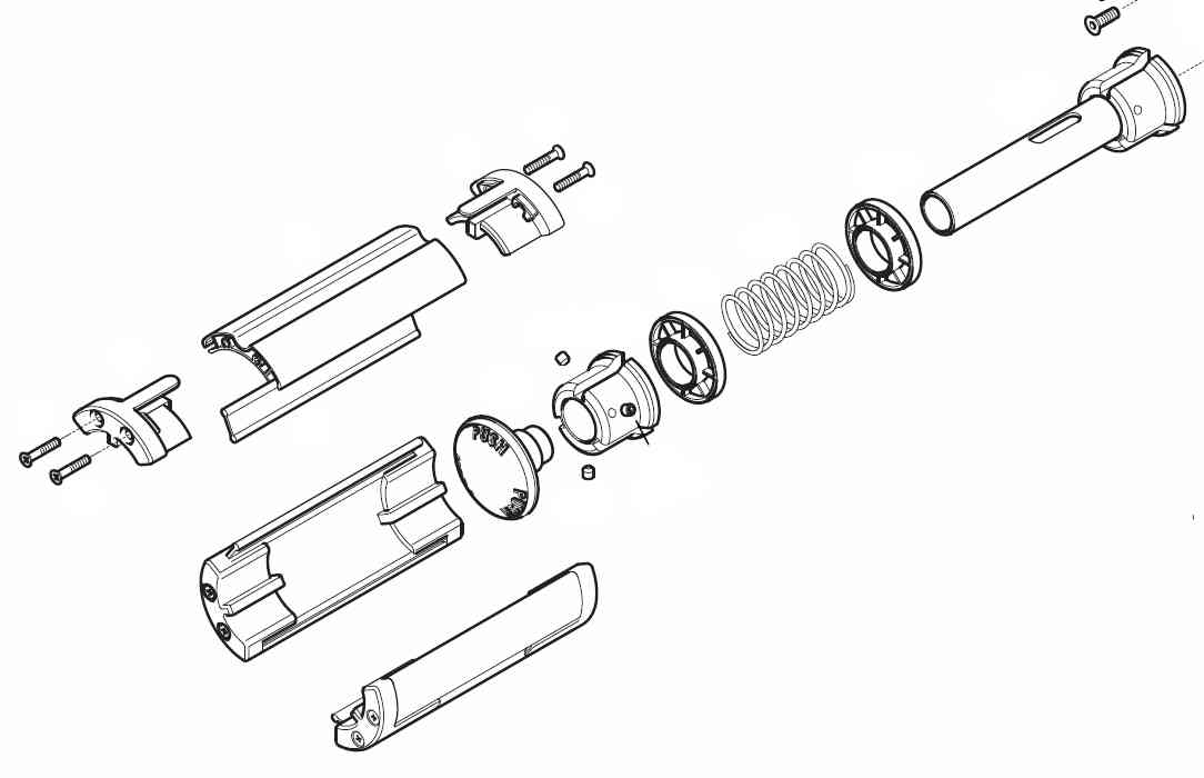 Parts kit ALS-4“ expanding mandrel 1