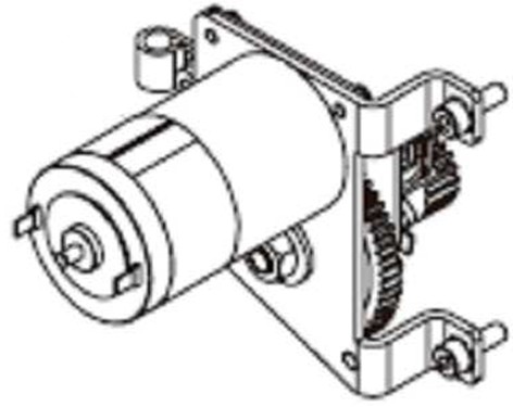 Kit Ribbon Take-Up DC Motor RH